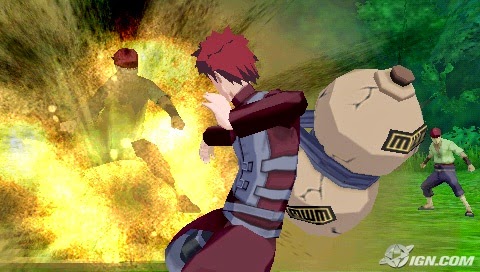 Naruto Shippuden: Legends Akatsuki Rising (USA) PSP ISO Screenshots #4