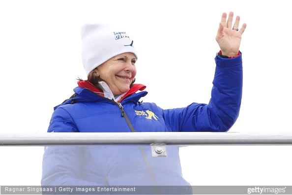 Queen Silvia of Sweden attends the FIS Nordic World Ski Championships 