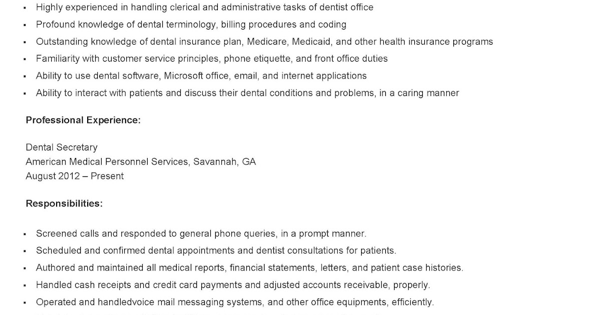 medical assistant duties for resume