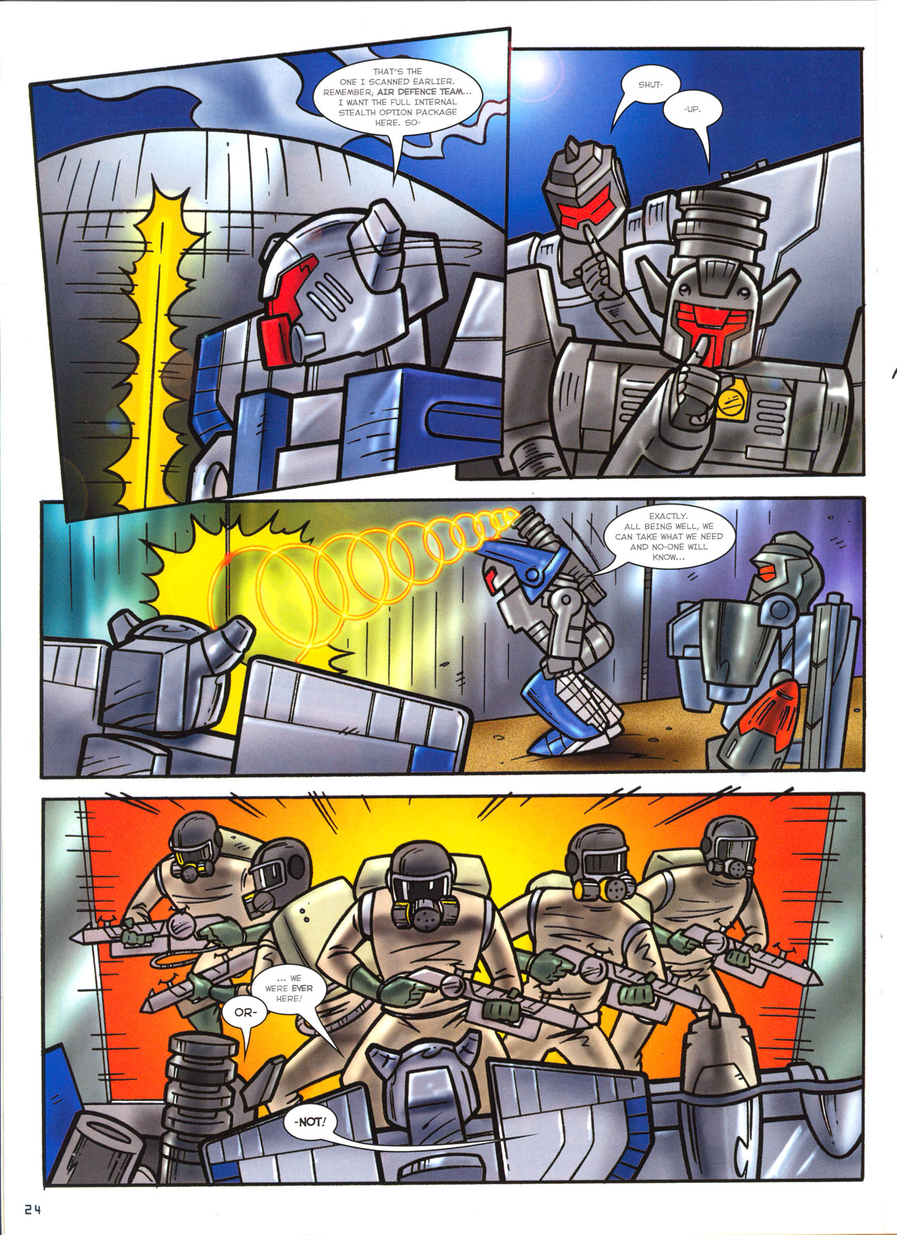 Read online Transformers: Armada (2003) comic -  Issue #5 - 20