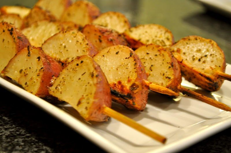 One Classy Dish Potatoes On A Stick