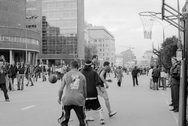 проспект Академика Сахарова, площадка Adidas Streetball в День города