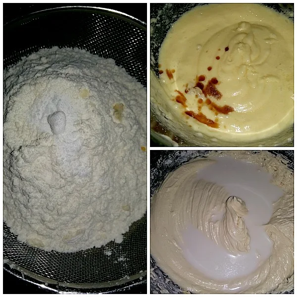 Step by Step Pictures of how to make Tea Cake Sponge Cake