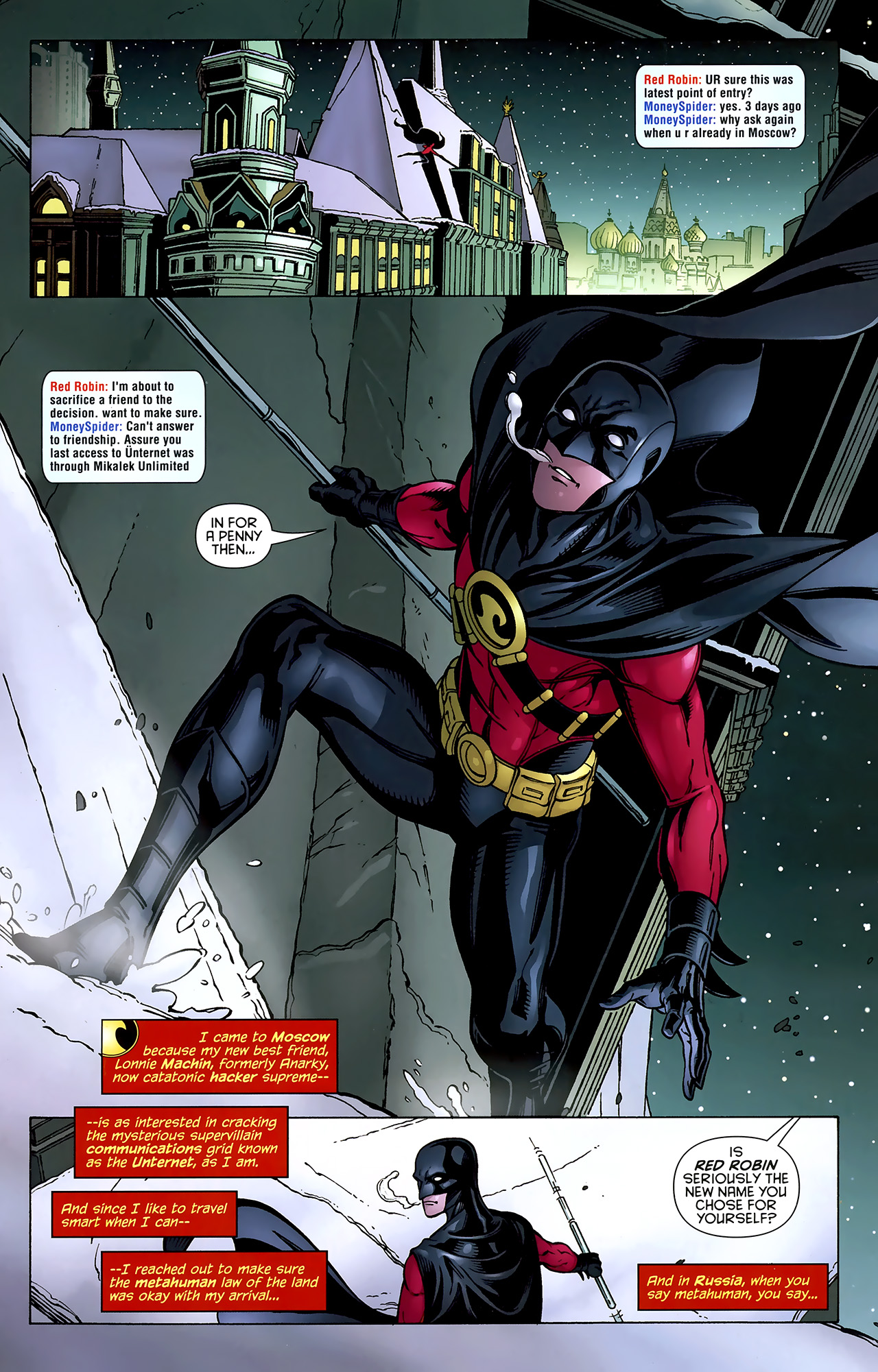 Read online Red Robin comic -  Issue #18 - 2