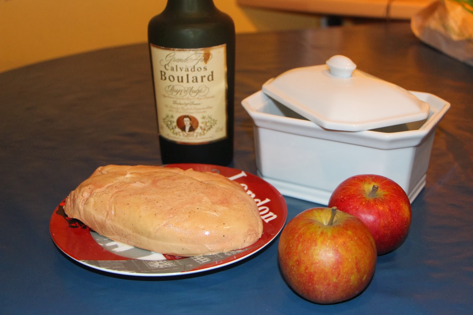 L'arbre à palabres Terrine de foie gras aux pommes