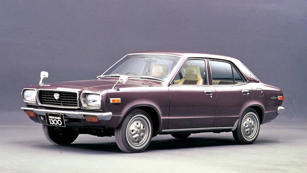 Two 1975 /& 1976 MAZDA 808 Japanese Brochures in English Sedan Coupe /& Wagon