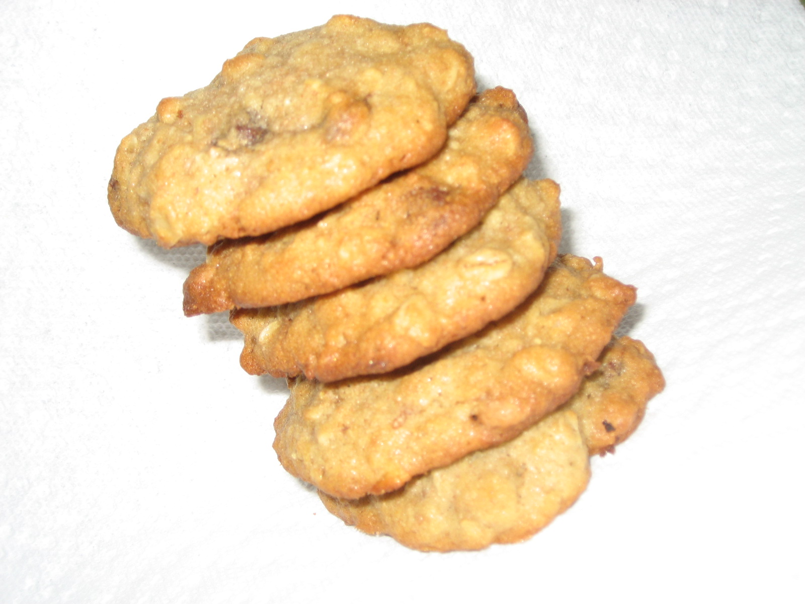 Piggie Diaries Banana Walnut Oatmeal Peanut Butter Chocolate Chip Cookies
