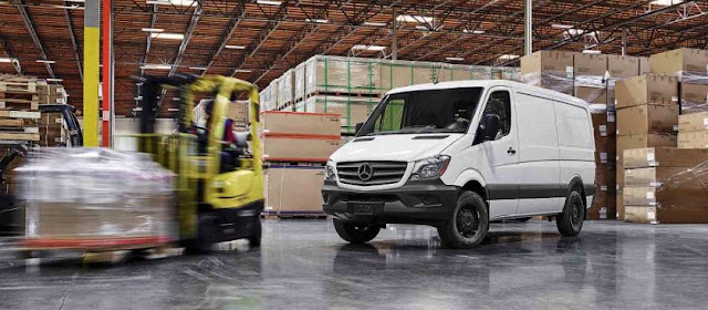Sprinter 2017 Mercedes-Benz Sprinter worker van white