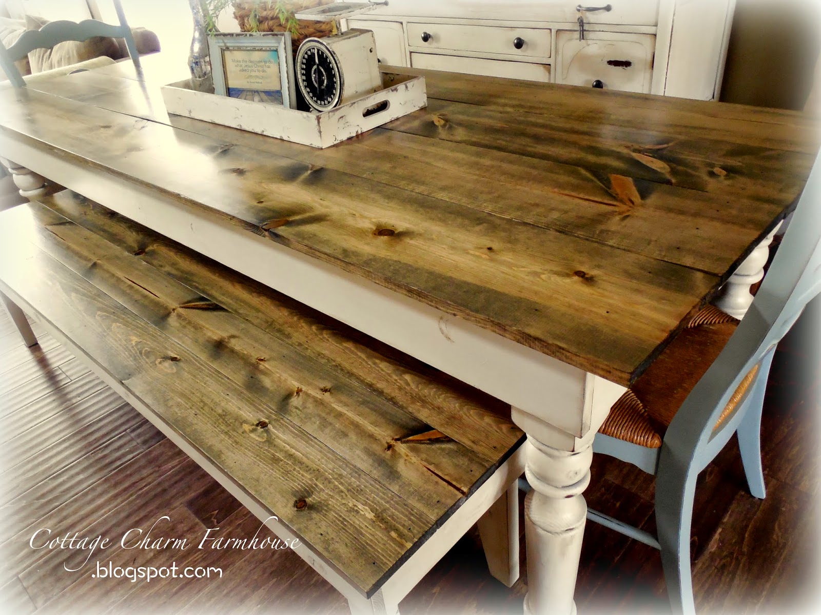 Cottage Charm Creations Old English Farmhouse Tables