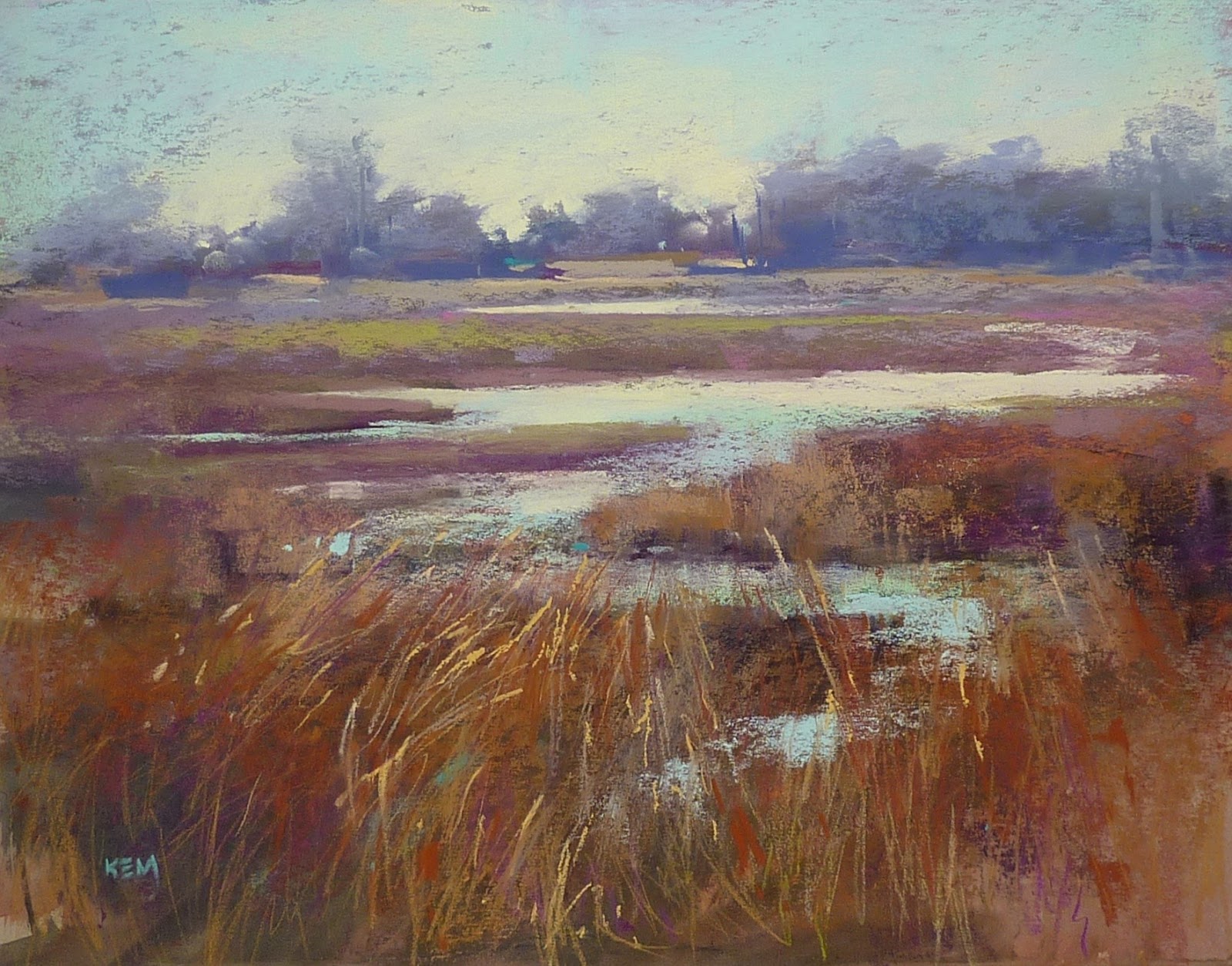 Painting My World More on Painting Grasses with Pastels