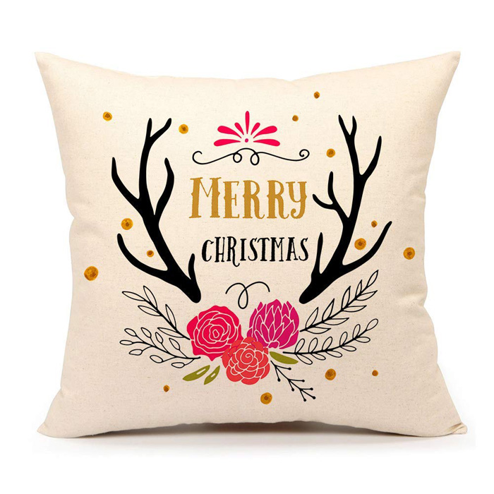 12+ Christmas Throw Pillows i should be mopping the floor