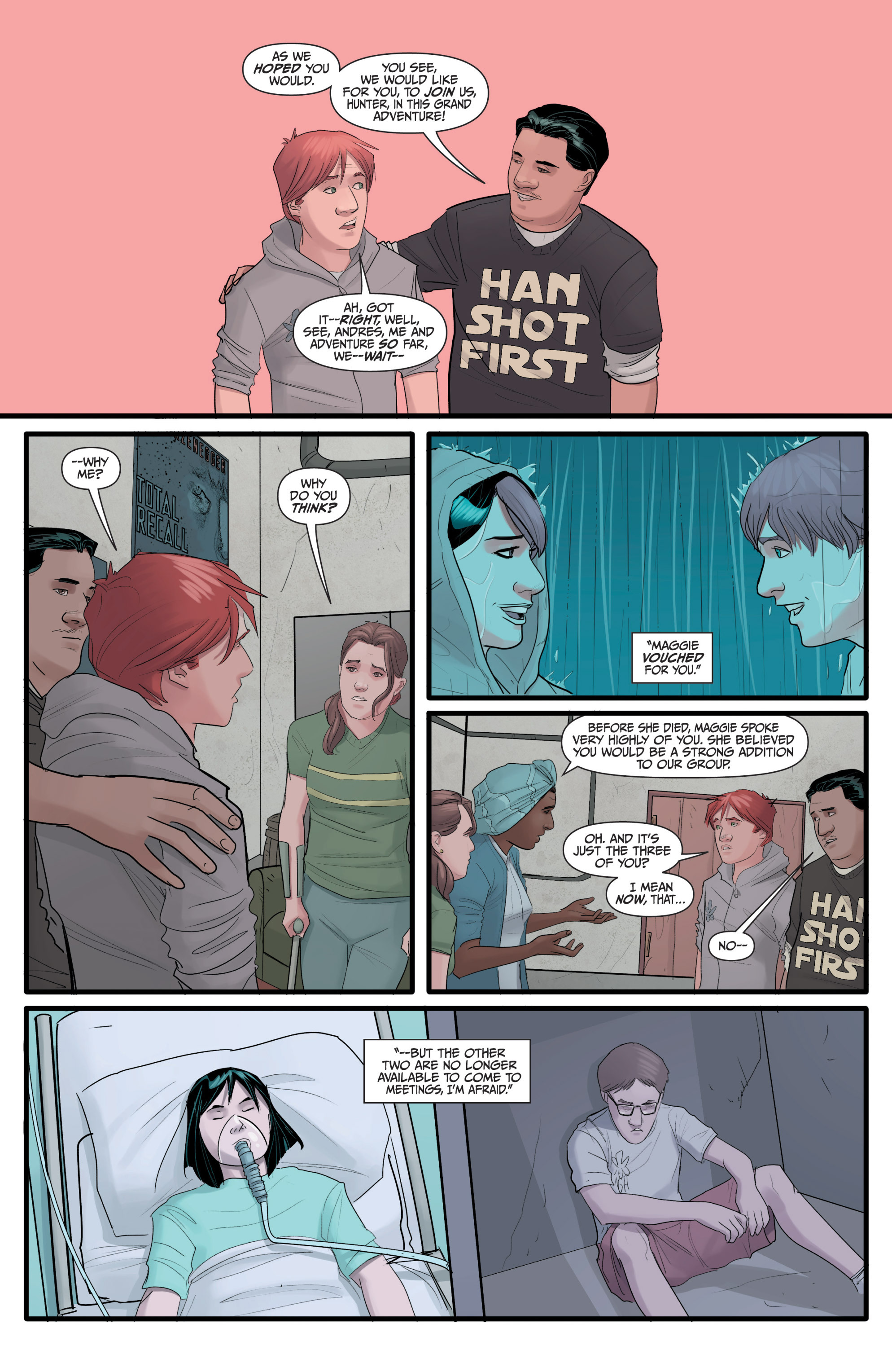 Read online Morning Glories comic -  Issue #31 - 22