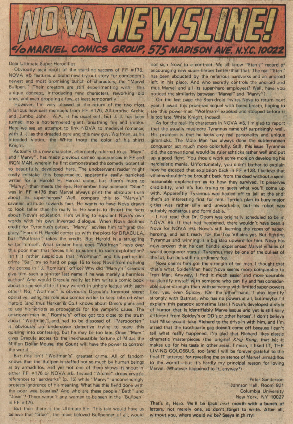 Nova (1976) Issue #8 #8 - English 13