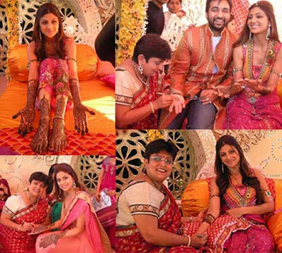 shilpa-raj-mehendi-sangeet