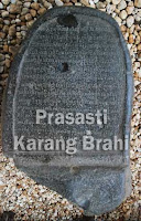Prasasti Karang Brahi Gambar Prasasti Karang Brahi