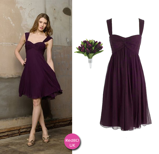 Wear Again Bridesmaid Dress A Short Dresses That You Can Plum Bridesmaid Dresses With Straps In Fall Wedding