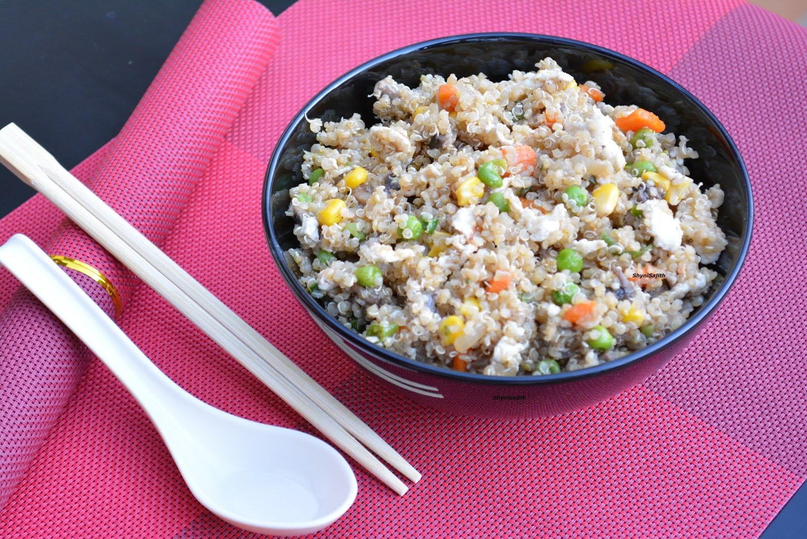 My Cooking Experiments......... Quinoa Fried Rice Style