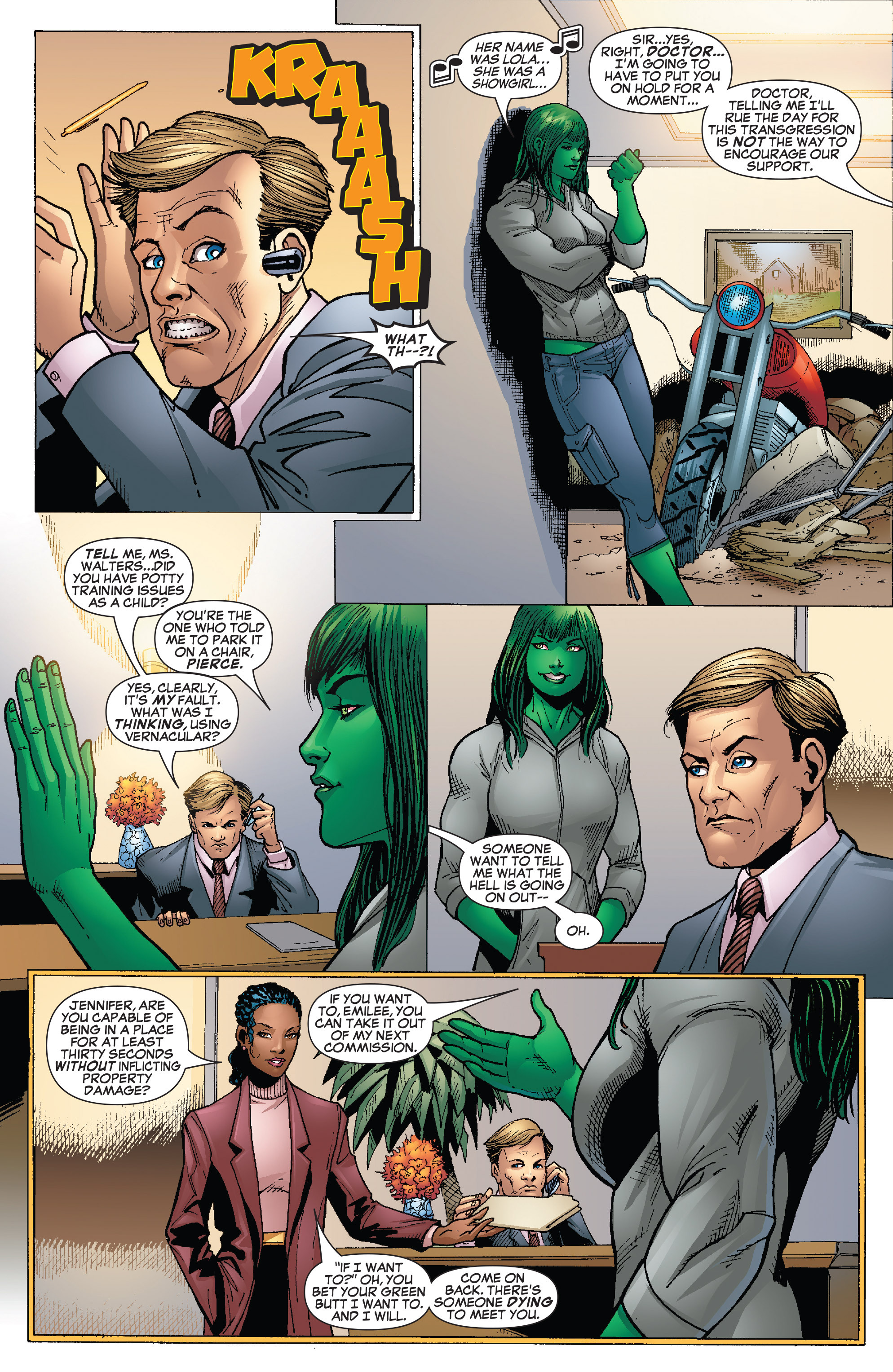 Read online She-Hulk (2005) comic -  Issue #24 - 10