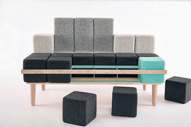 BLOCK D, el sofá creativo personalizable