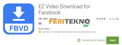 download video di facebook dari hp - feri tekno