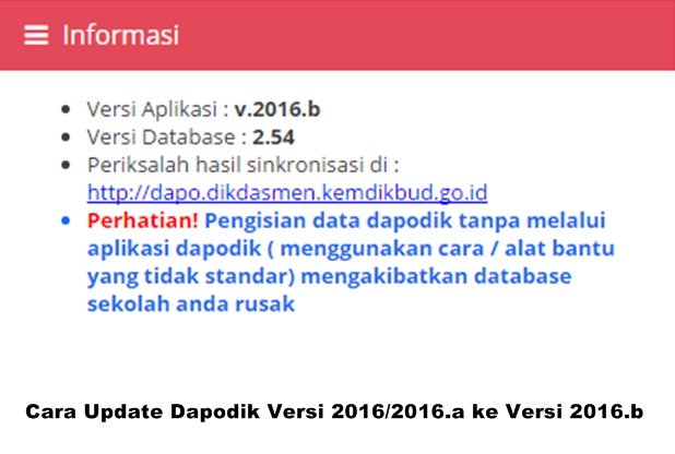 Download Aplikasi Dapodik 2016