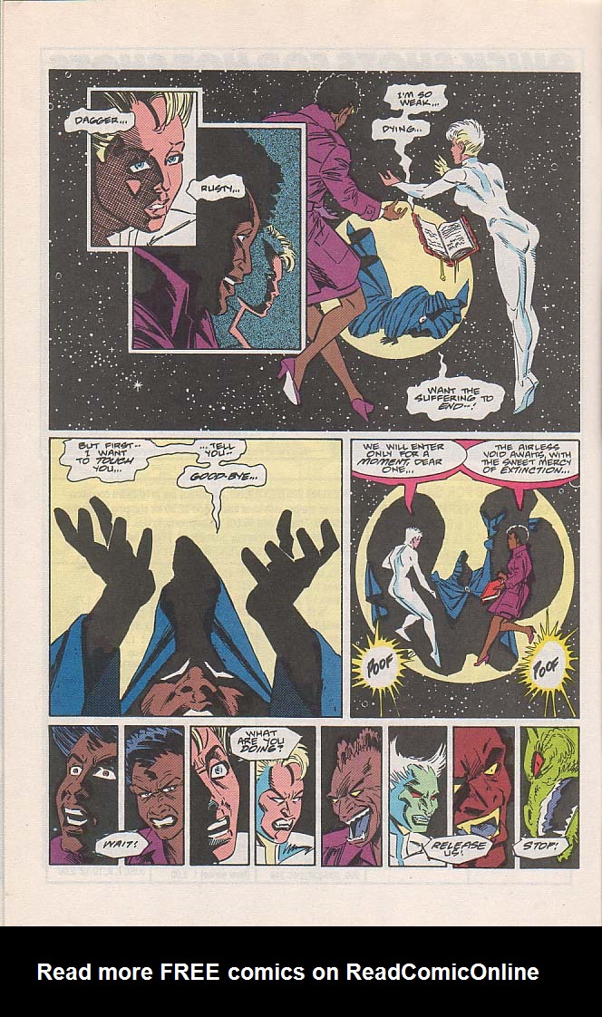 Read online Cloak and Dagger (1990) comic -  Issue #4 - 19