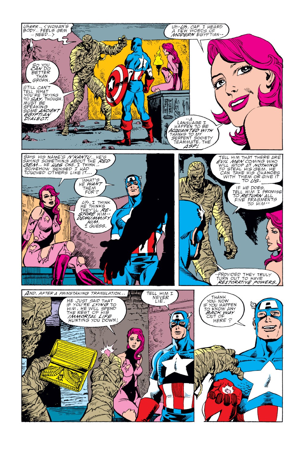 Read online Captain America (1968) comic -  Issue #361 - 14