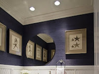 navy blue and white bathroom ideas