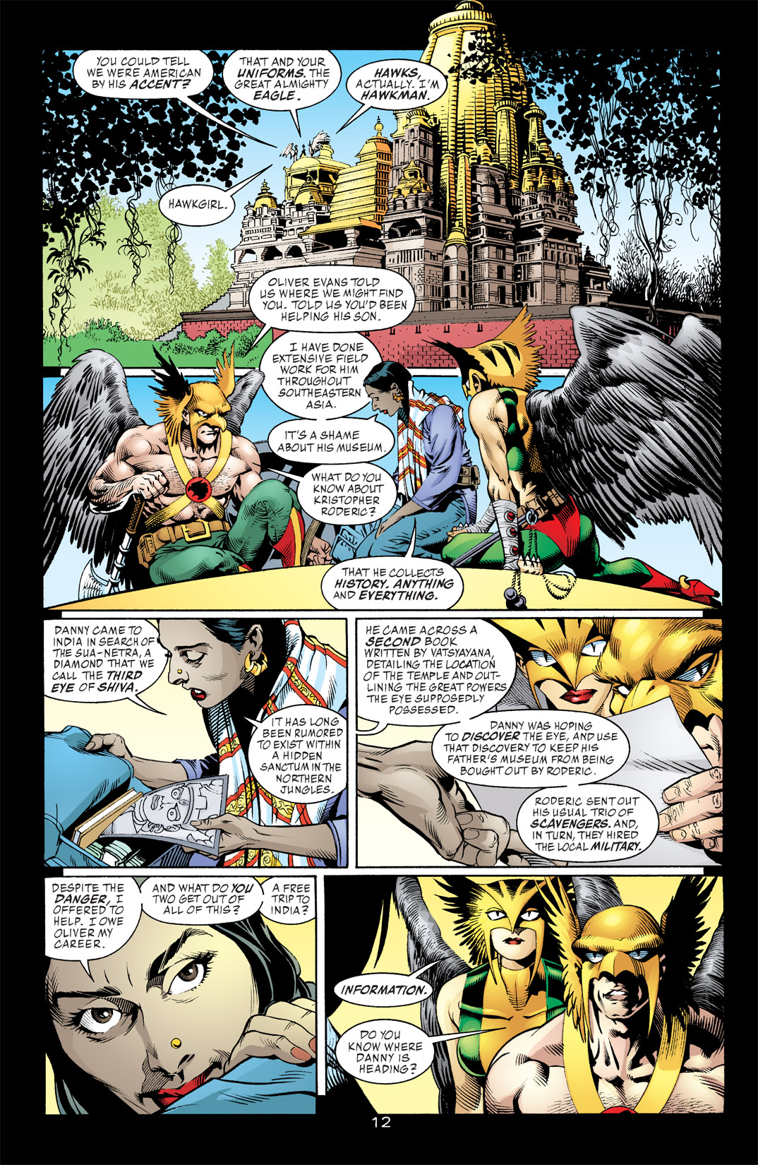 Hawkman (2002) Issue #2 #2 - English 12
