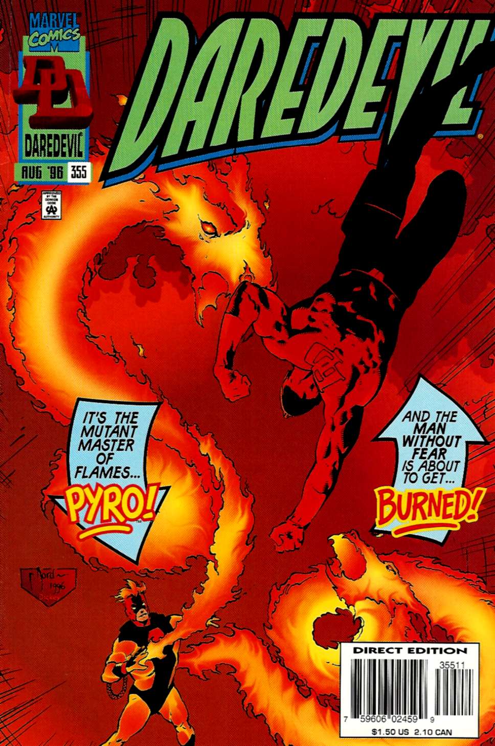 Read online Daredevil (1964) comic -  Issue #355 - 1