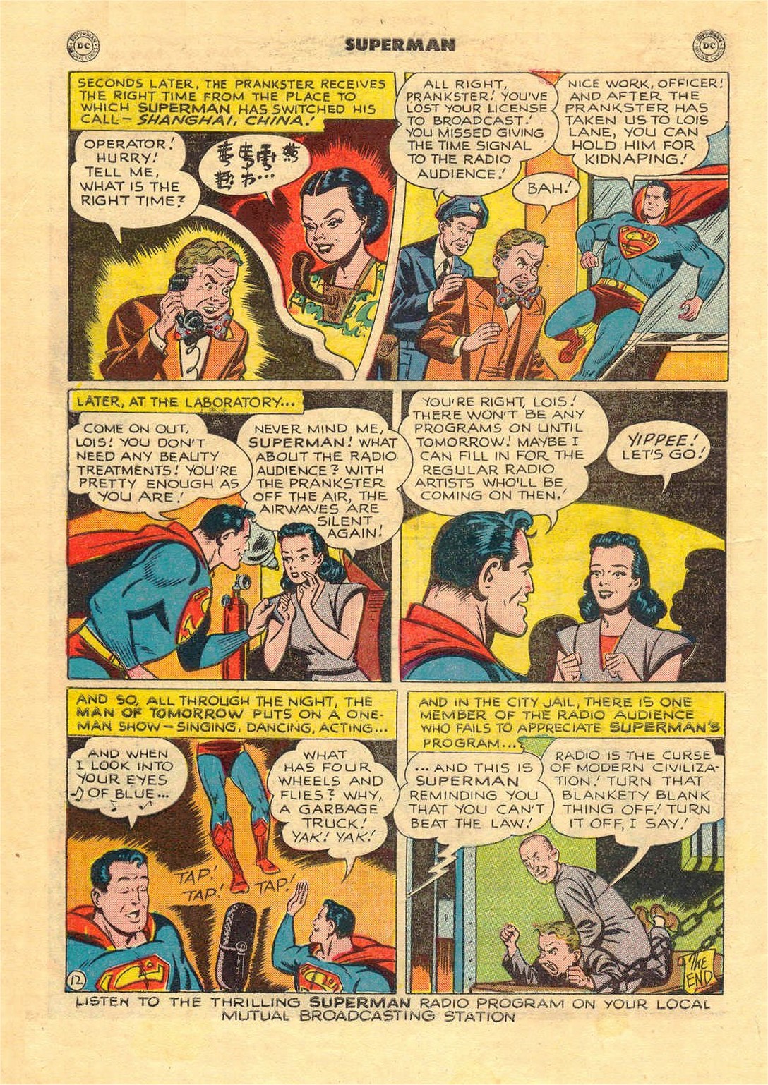 Read online Superman (1939) comic -  Issue #61 - 14