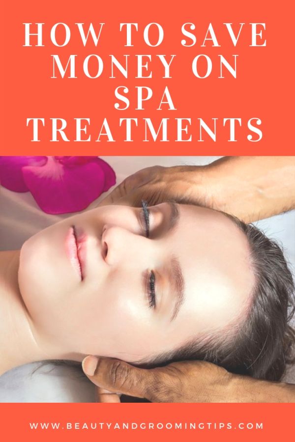 how to save money on spa treatments