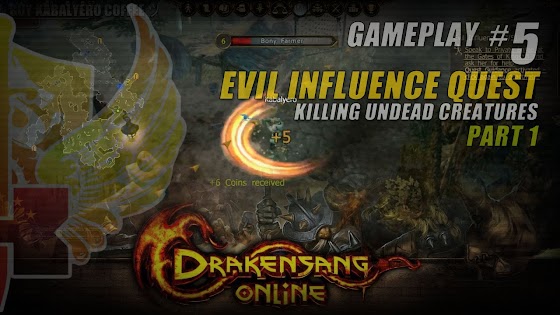 Evil Influence Quest » Killing Undead Creatures In Drakensang Online