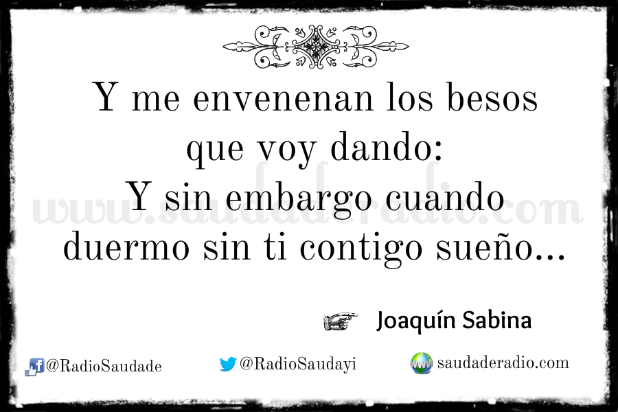 Siete Crisantemos Joaquín Sabina