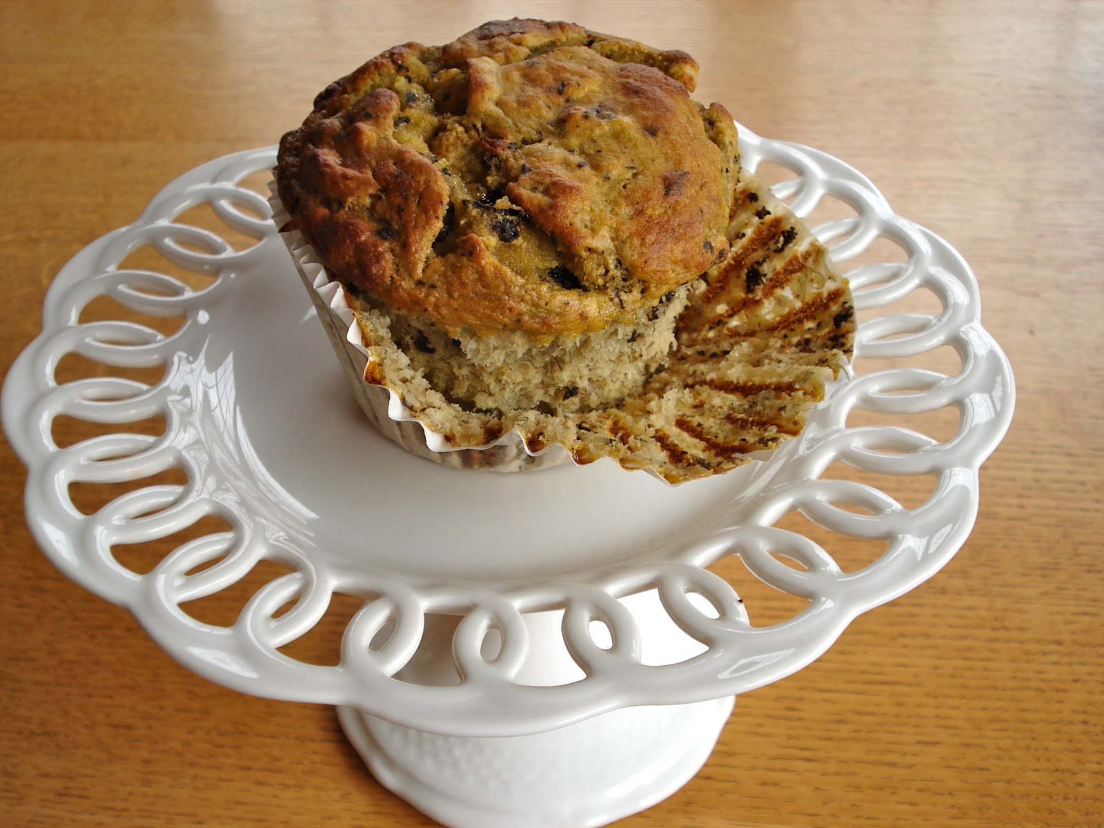 Not Your Ordinary Kitchen One Giant Banana Muffin