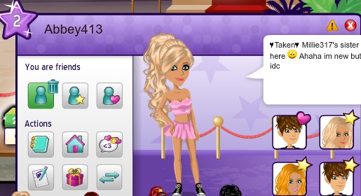 Msp Bio Millie317 MovieStarPlanet Blog