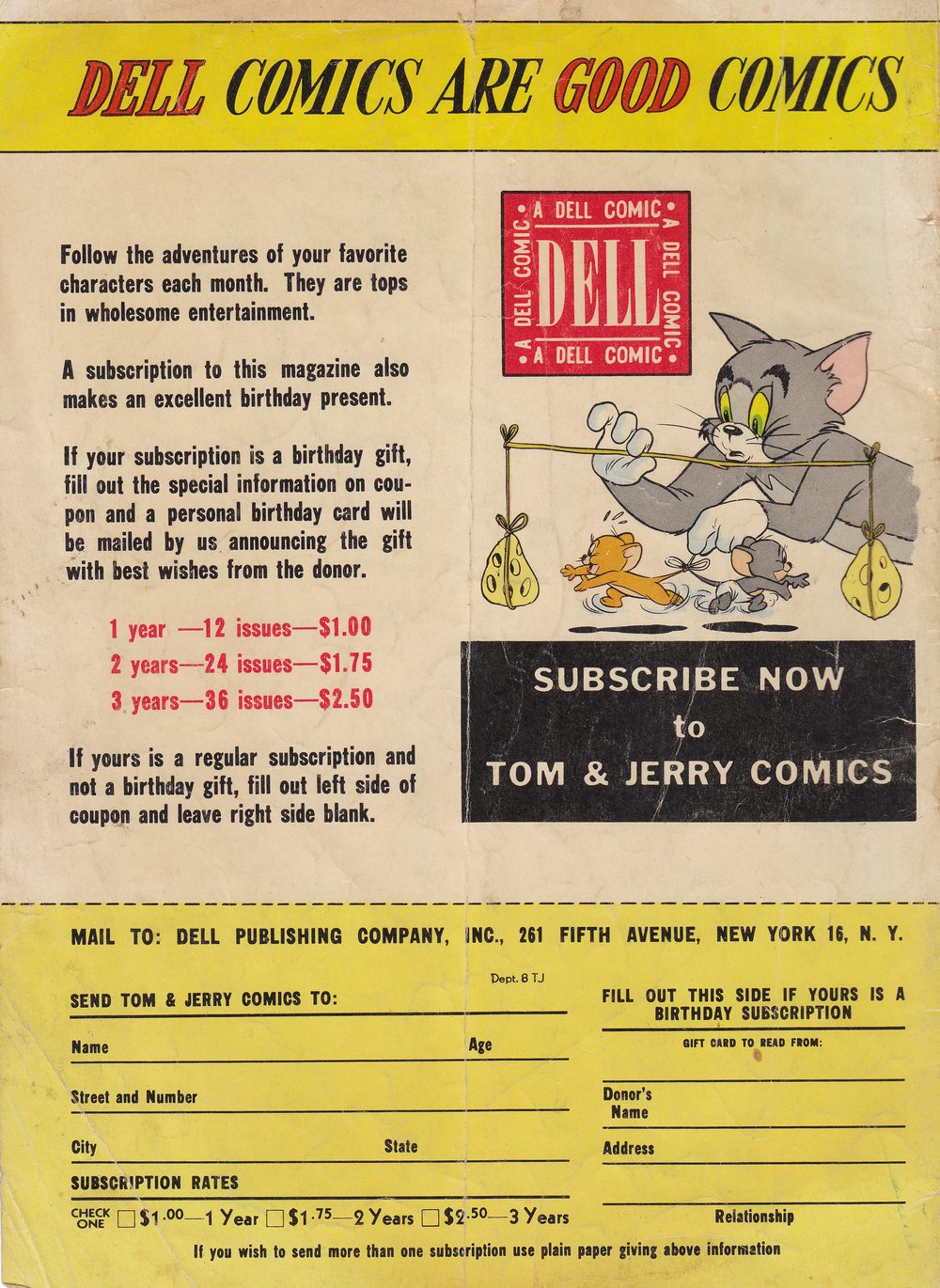 Read online Tom & Jerry Comics comic -  Issue #61 - 53
