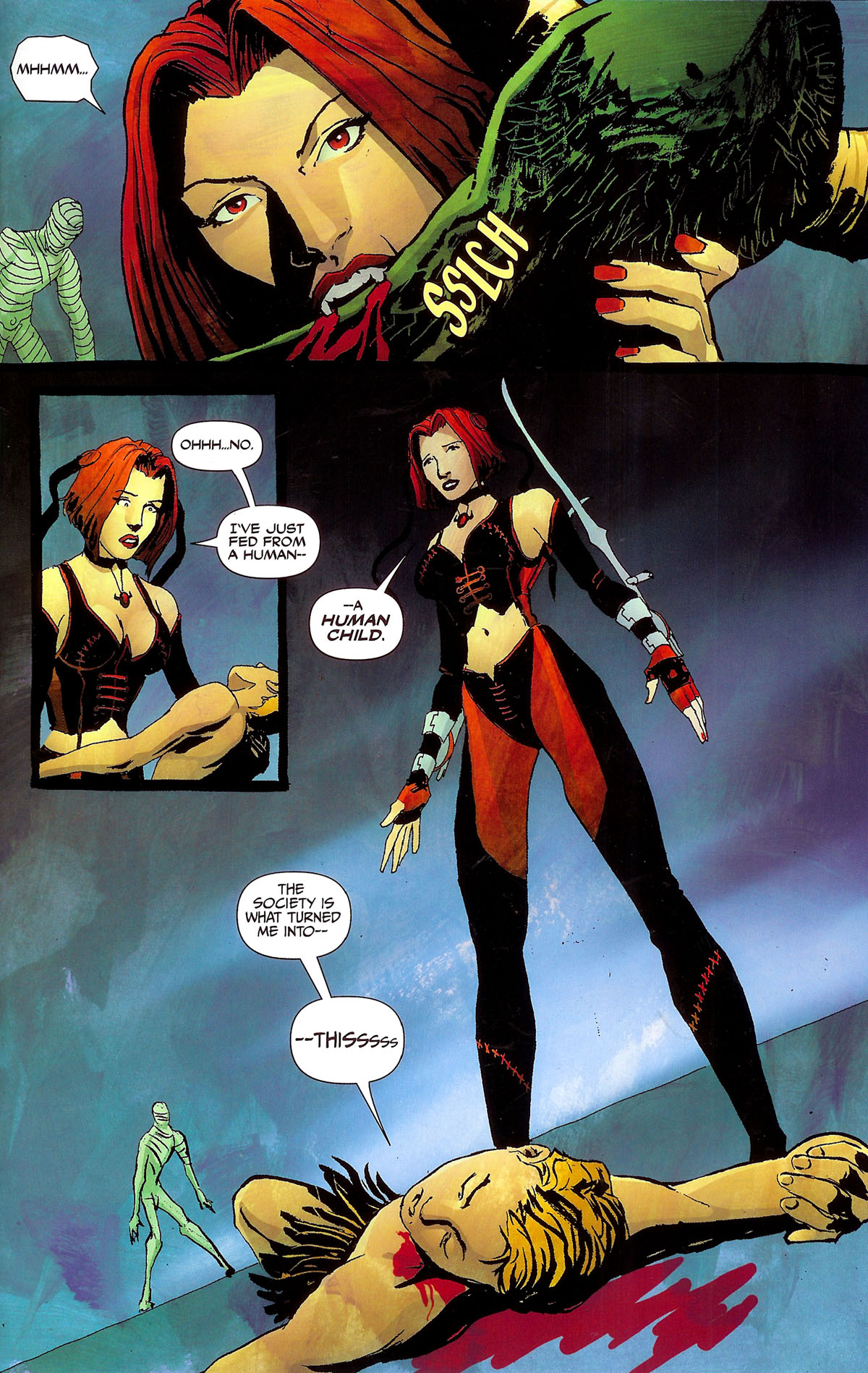 Read online BloodRayne: Seeds of Sin comic -  Issue # Full - 6