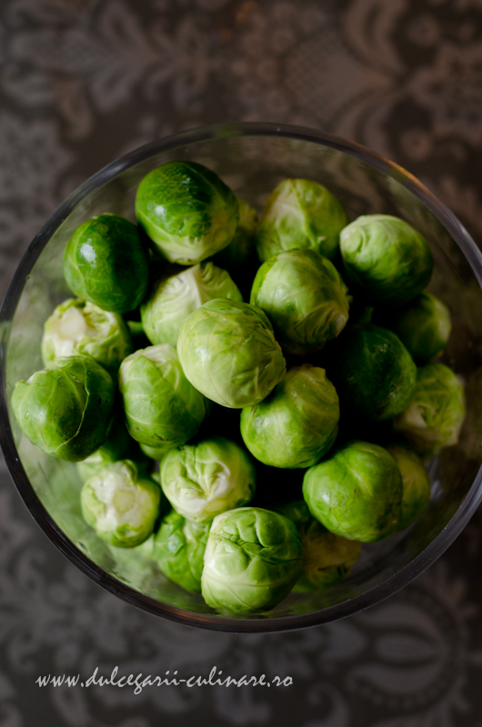 Varza de Bruxelles gratinata