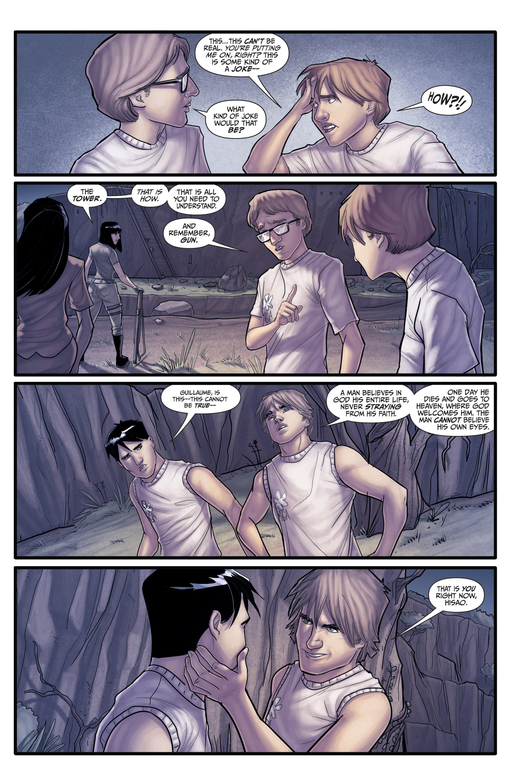 Read online Morning Glories comic -  Issue # _TPB 4 - 90