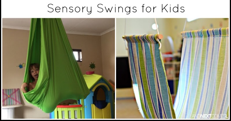 Homemade Sensory Swings For Kids And Next Comes L