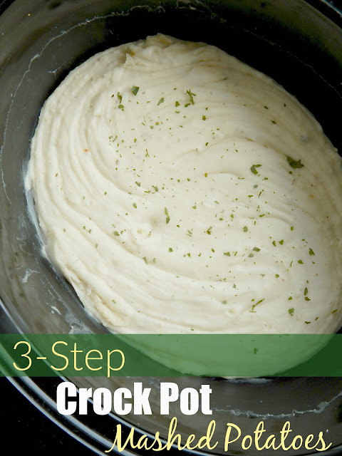 3-step crock pot mashed potatoes (sweetandsavoryfood.com)