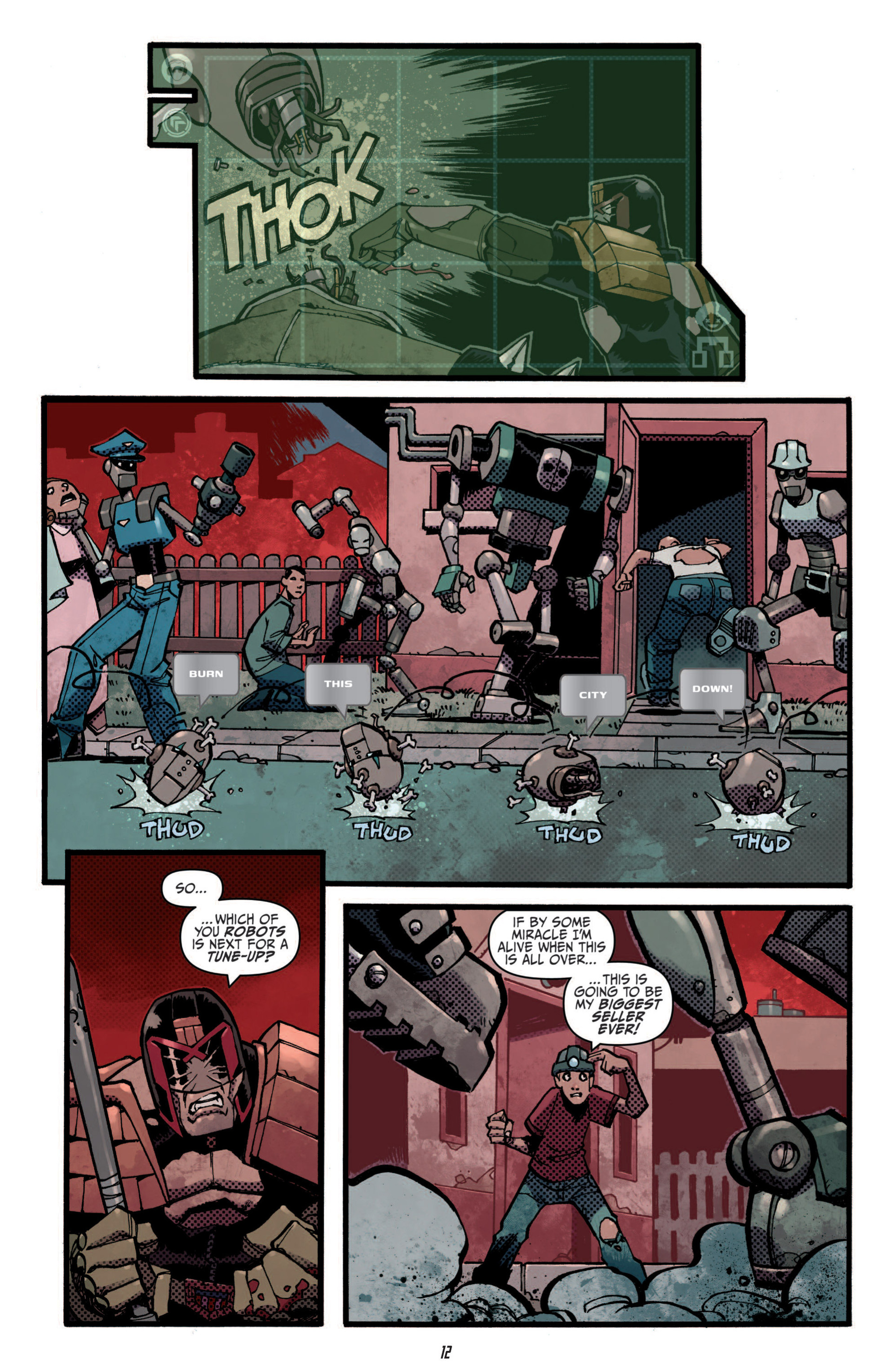 Read online Judge Dredd (2012) comic -  Issue #6 - 14