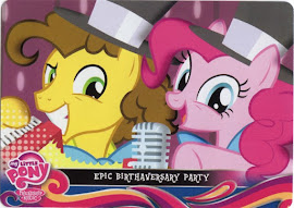 My Little Pony Epic Birthaversary Party Equestrian Friends Trading Card