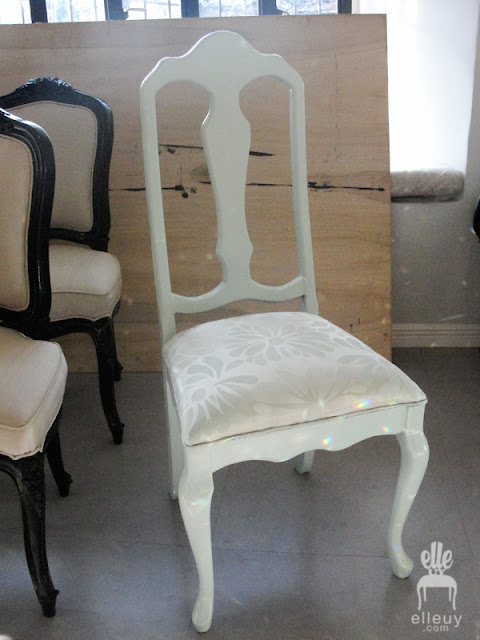 chair makeover, french chairs, chair before and after