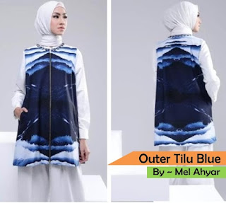 Model Outer Pendek Tanpa Lengan