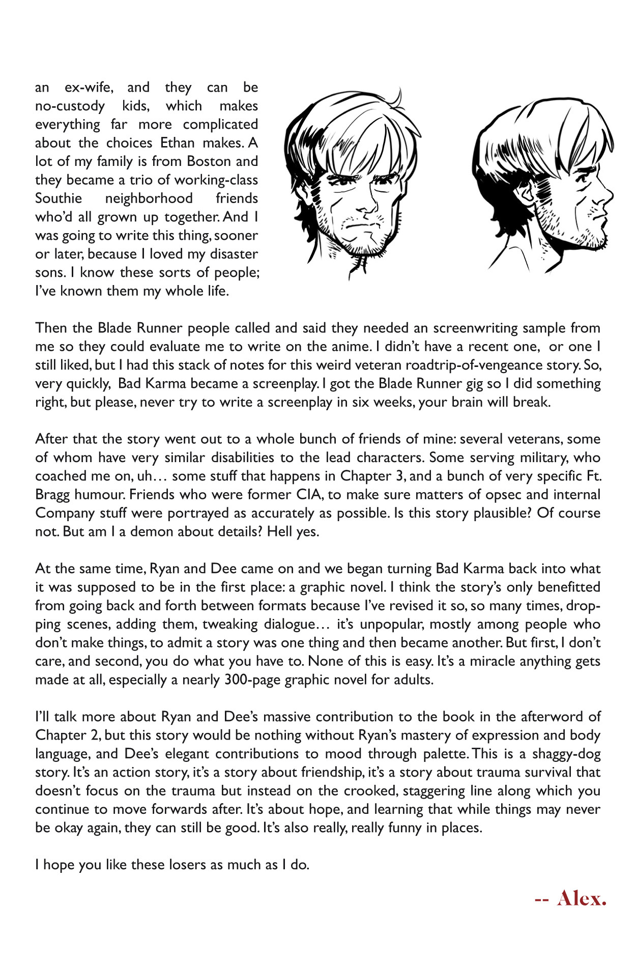 Read online Bad Karma comic -  Issue #1 - 34