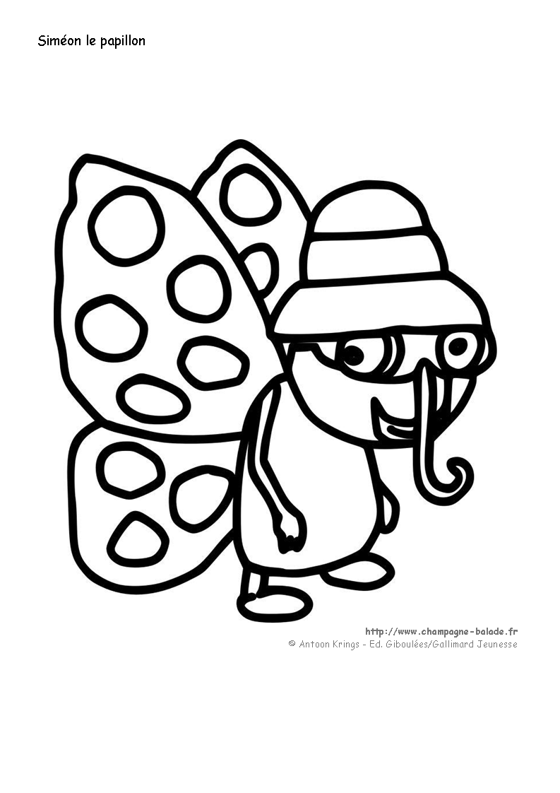 Coloriage à Imprimer Gratuit Coloriage Papillon à imprimer Gratuit