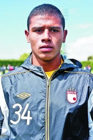 Alejandro Galindo del Independiente Santa Fe de Colombia ahora llamado a la Seleccion