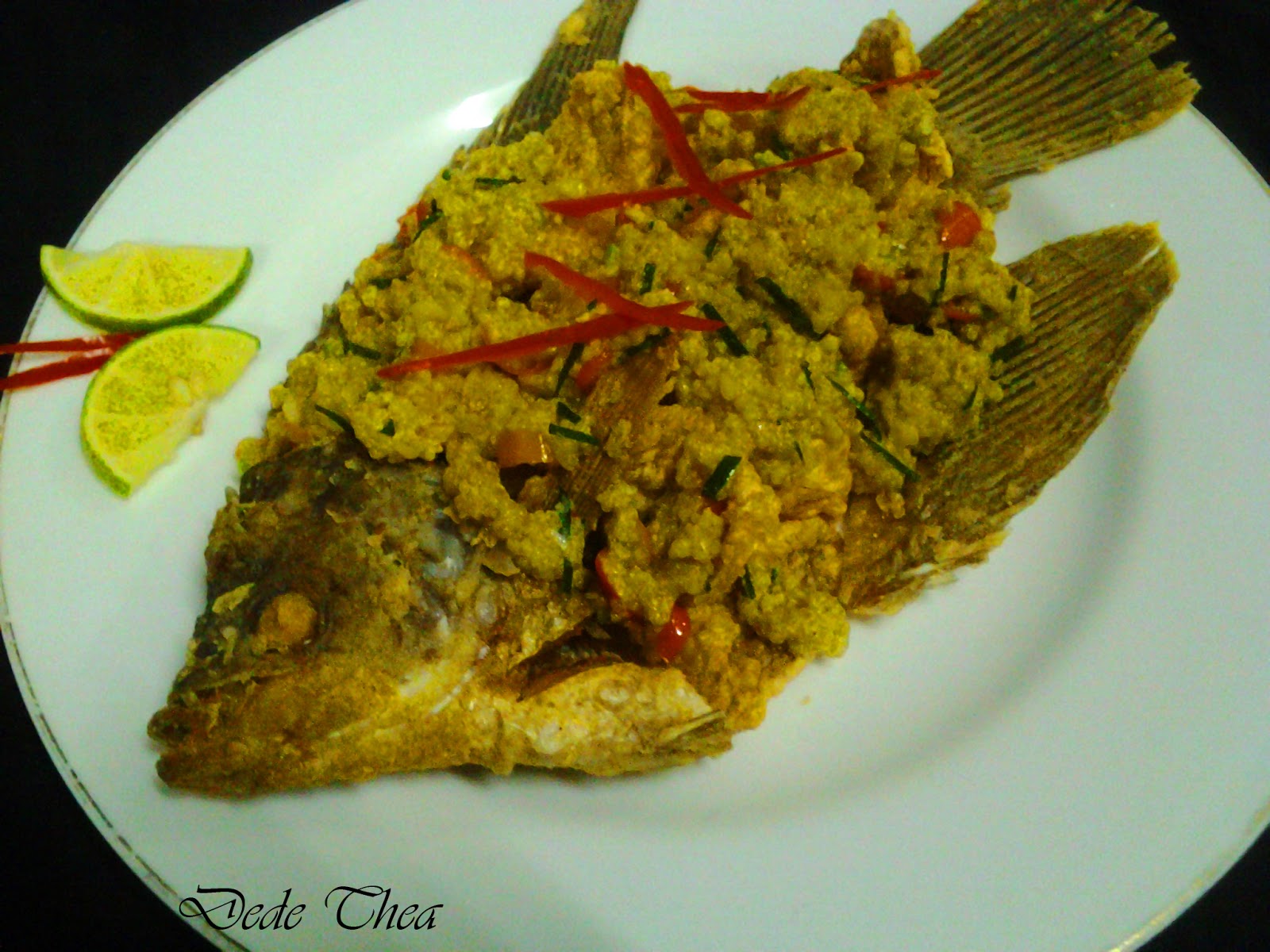 GURAMI SAOS TELOR ASIN - TENTANG MAKANAN